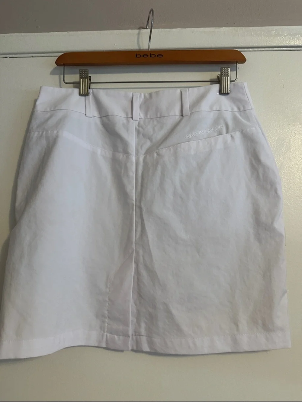 Classic White Women's Skort - Tailored A-Line Style - Picture 4 of 4